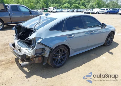 2022 Honda Civic Sport z USA, uszkodzony, nr VIN 2HGFE2F52NH592967